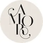 The logo of small business owner Leasa Ember business called Amor Home Styling.